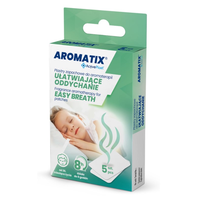 AROMATIX Plastry ułatwiające oddychanie 5 szt AROMATIX Plastry ułatwiające oddychanie 5 szt