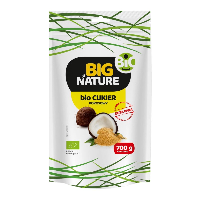 Big Nature Cukier Kokosowy Bio 700 g Big Nature Cukier Kokosowy Bio 700 g