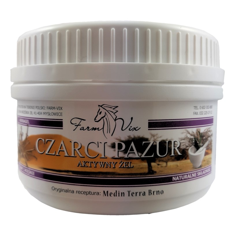 Farm-vix Czarci Pazur żel z żywokostem i MSM 350g Farm-vix Czarci Pazur żel z żywokostem i MSM 350g