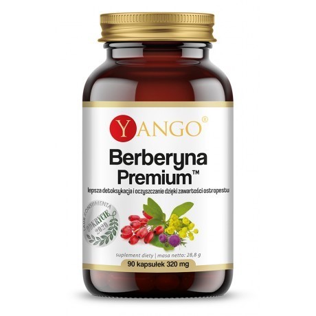 Yango Berberyna Premium 90 kapsułek Yango Berberyna Premium 90 kapsułek