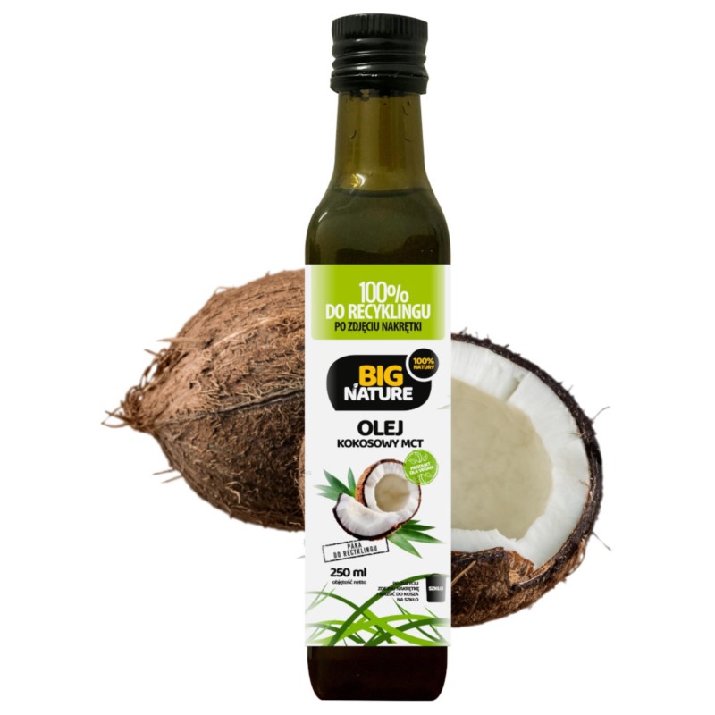 Big Nature Olej kokosowy MCT 250 ml Big Nature Olej kokosowy MCT 250 ml