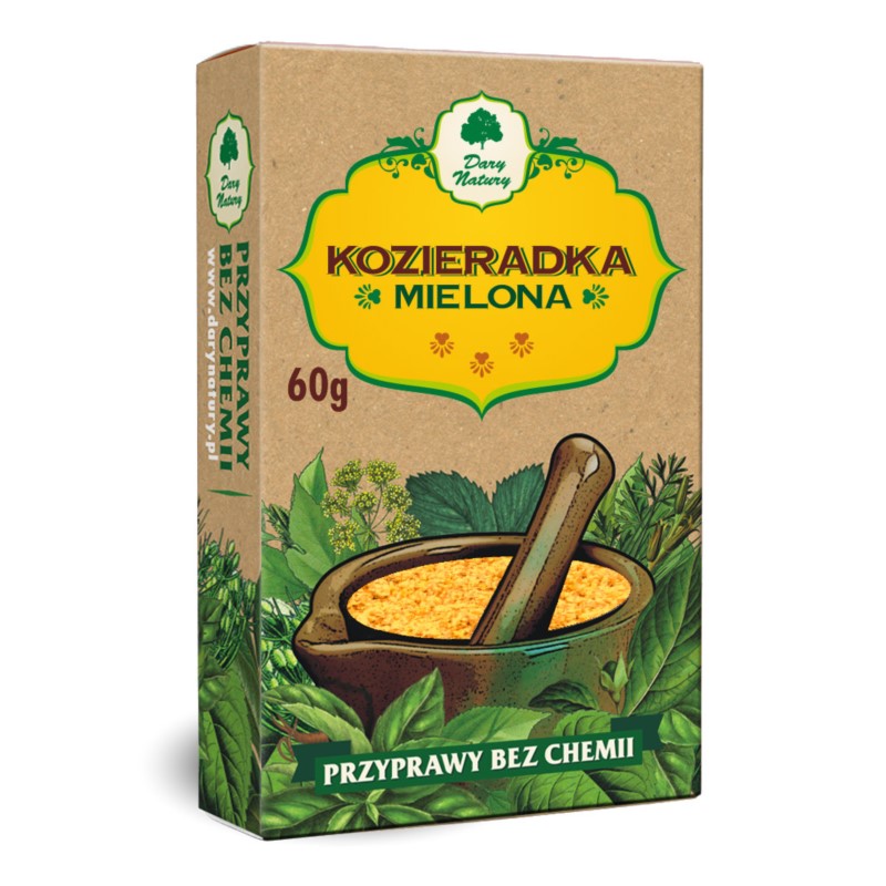 Dary Natury Kozieradka Mielona 60G Dary Natury Kozieradka Mielona 60G