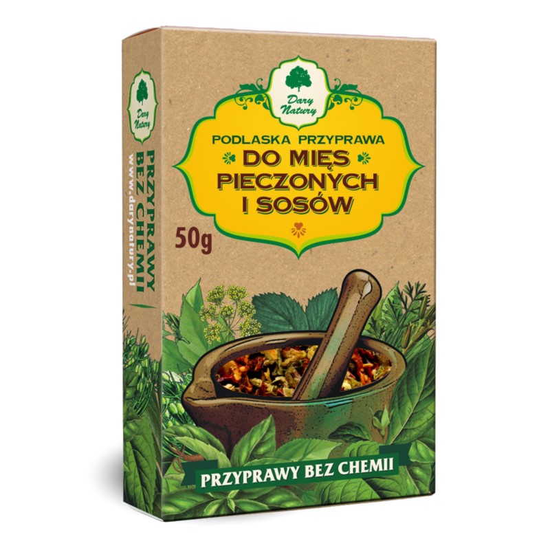 Dary Natury Przyprawa Do Mięs Pieczonych 50G Dary Natury Przyprawa Do Mięs Pieczonych 50G