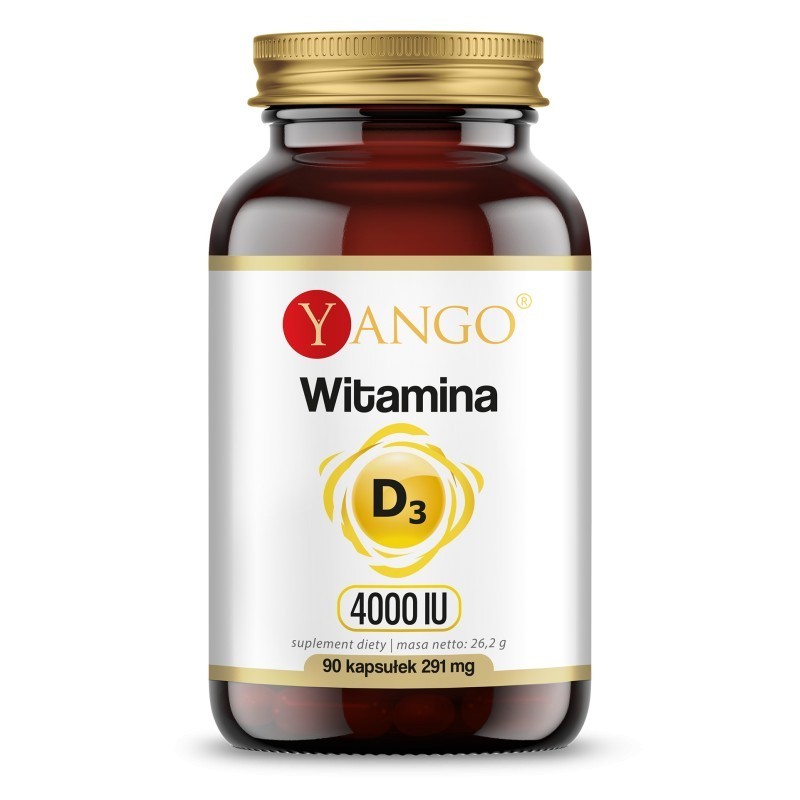 Yango Witamina D3 4000 IU 90 k 291 mg Yango Witamina D3 4000 IU 90 k 291 mg