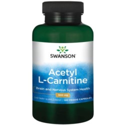 Swanson Alc Acetyl L-Karnityny 500 Mg 100 K
