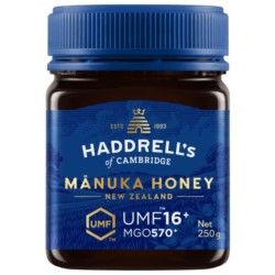Haddrells Manuka Miód UMF16+ 250 g MGO570+