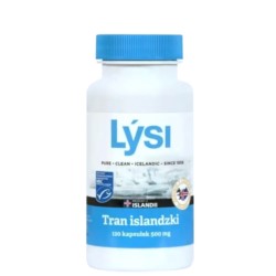 Lysi Tran Islandzki 500 mg 120 kap