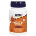 Now Foods Witamina D3 EXTRA 5000 240 kap