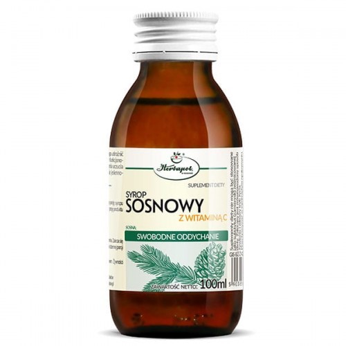 Herbapol Syrop Sosnowy z Wit. C 100 ml Herbapol Syrop Sosnowy z Wit. C 100 ml