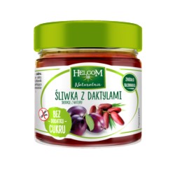 Helcom Sliwka z daktylami bez cukru 200g