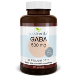Medverita Gaba 500 mg 100 k obniża kortyzol Medverita Gaba 500 mg 100 k obniża kortyzol