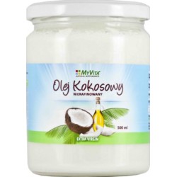 Myvita Olej Kokosowy Nierafinowany 500 Ml Myvita Olej Kokosowy Nierafinowany 500 Ml