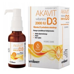 Vitadiet Akavit Witamina D3 2000 IU 29,4 ml