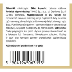 Yango Inozytol 590 mg 90 kap Yango Inozytol 590 mg 90 kap