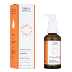 Norsa Pharma Witamina D3+K2 50 ml Norsa Pharma Witamina D3+K2 50 ml