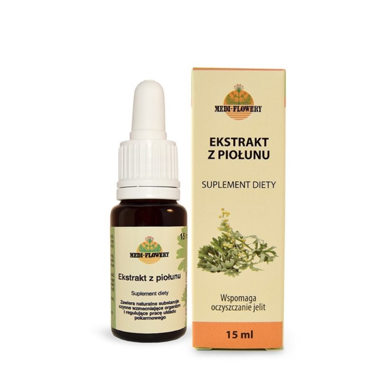 Medi-Flowery Ekstrakt Z Piołunu 15 ml Medi-Flowery Ekstrakt Z Piołunu 15 ml