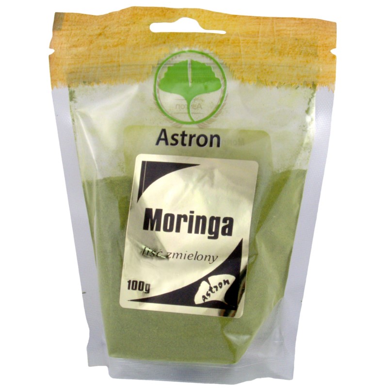 Astron Moringa Mielone Liście 100G Astron Moringa Mielone Liście 100G