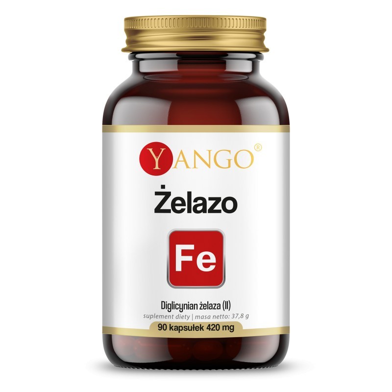Yango Żelazo diglicynian żelaza 420 mg 90 k