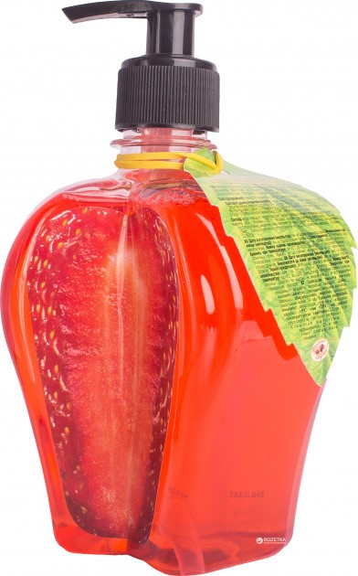 Mydło żelowe truskawkowe 500 ml Mydło żelowe truskawkowe 500 ml