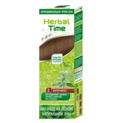 Herbal Time Naturalna Henna CAPPUCCINO 75 ml Herbal Time Naturalna Henna CAPPUCCINO 75 ml