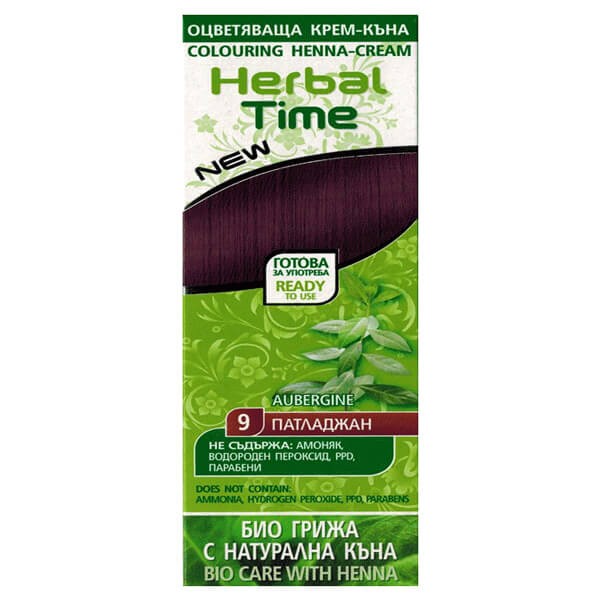 Herbal Time Naturalna Henna Bakłażan 75 ml Herbal Time Naturalna Henna Bakłażan 75 ml