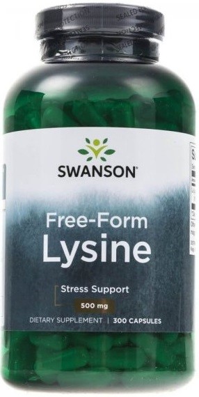 Swanson L-Lizyna 500 Mg 300 K Swanson L-Lizyna 500 Mg 300 K