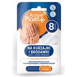 ActivePlast Plastry na kurzajki i brodawki 8 szt.