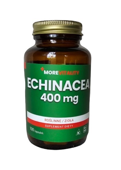 Echinacea 400 mg 100 k Morevitality Echinacea 400 mg 100 k Morevitality