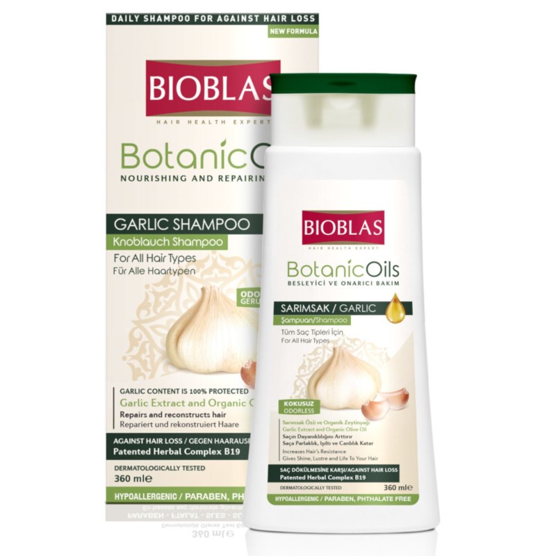 Bioblas Szampon Czosnkowy BotanicOils 360 ml Bioblas Szampon Czosnkowy BotanicOils 360 ml