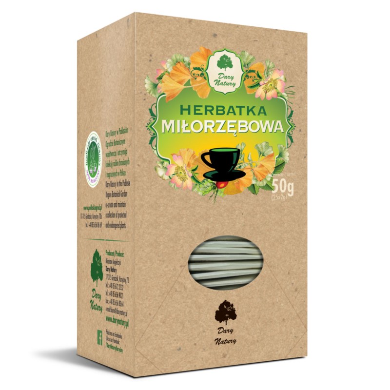 Dary Natury Herbata Miłorzębowa 25X2G