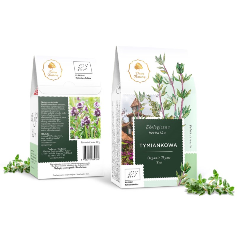 Dary Natury Herbata Tymiankowa 80g Dary Natury Herbata Tymiankowa 80g