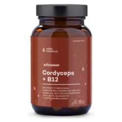 Aura Herbals Cordyceps 30:1+B12  beta - glukan