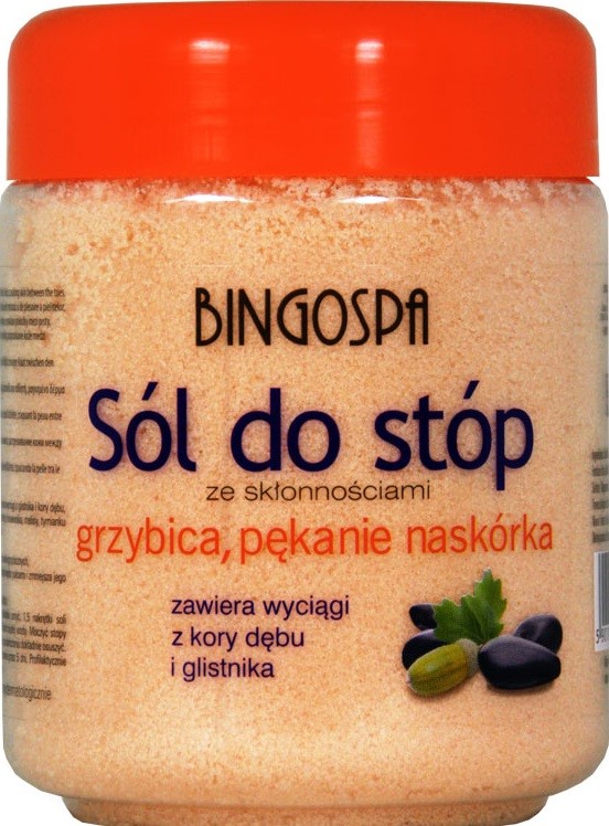 Bingospa Sól Do Stóp Grzybica 550 G Bingospa Sól Do Stóp Grzybica 550 G