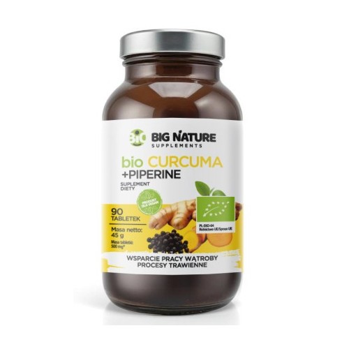 Big Nature Curcuma BIO 90 t. Big Nature Curcuma BIO 90 t.