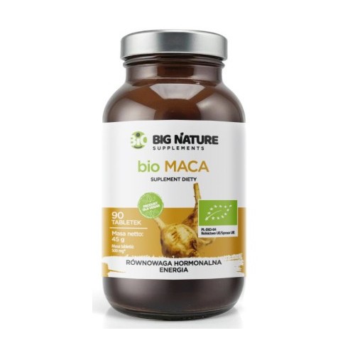 Big Nature bio MACA 90 tabl. Big Nature bio MACA 90 tabl.