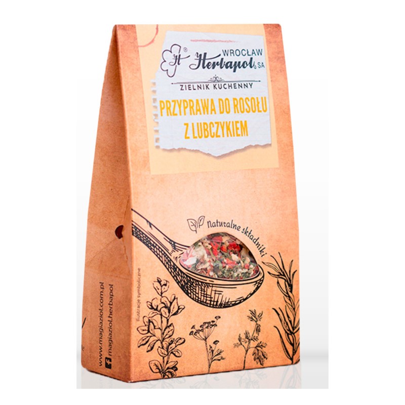 Herbapol Przyprawa do rosołu z lubczykiem 60 g Herbapol Przyprawa do rosołu z lubczykiem 60 g