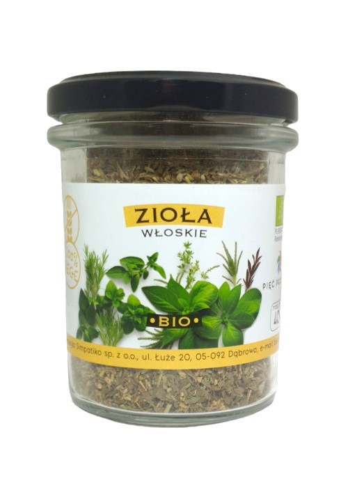 Pięć Przemian Zioła Włoskie BIO 40 g Pięć Przemian Zioła Włoskie BIO 40 g