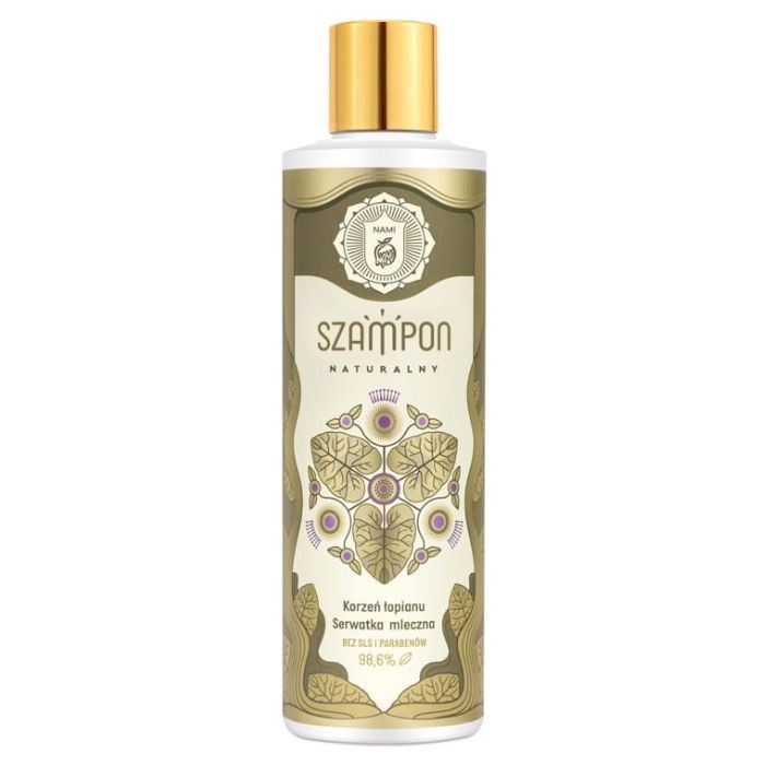 Nami Szampon Na Bazie Serwatki Łopian Sls 280 Ml Nami Szampon Na Bazie Serwatki Łopian Sls 280 Ml