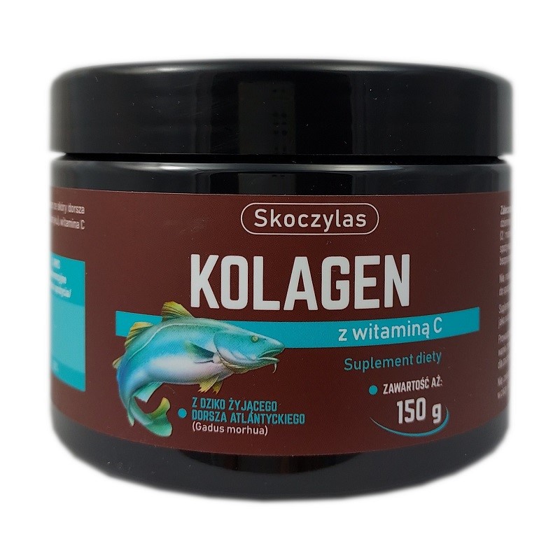 Skoczylas Kolagen z witaminą C 150 g Skoczylas Kolagen z witaminą C 150 g