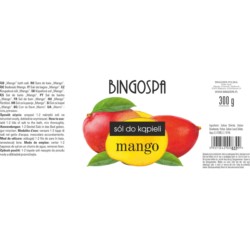 Bingospa Sól do kąpieli mango 300 g Bingospa Sól do kąpieli mango 300 g
