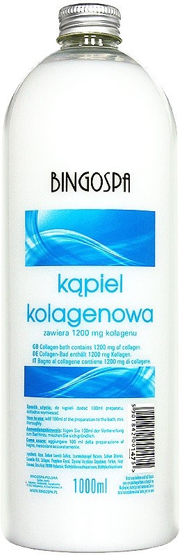 Bingospa Kąpiel Kolagenowa Do Ciała 1 L Bingospa Kąpiel Kolagenowa Do Ciała 1 L