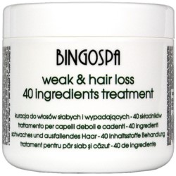Bingospa Kuracja Spa Dla Słabych Włosów 500 G