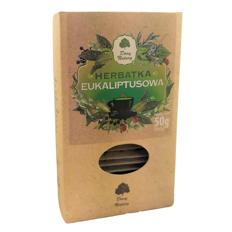 Dary Natury Herbata Eukaliptusowa 25X2G Dary Natury Herbata Eukaliptusowa 25X2G