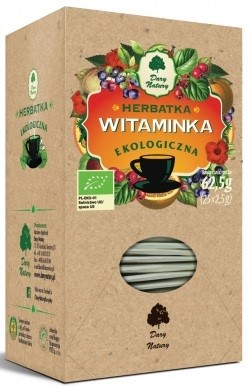 Dary Natury Herbata Witaminka EKO 25X2,5G Dary Natury Herbata Witaminka EKO 25X2,5G