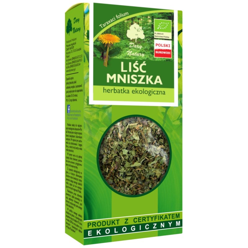 Dary Natury Mniszek Liść 25G Dary Natury Mniszek Liść 25G