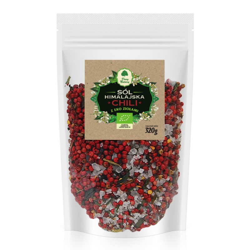 Dary Natury Uzupełniacz Sól Him. Chili Eko 320G