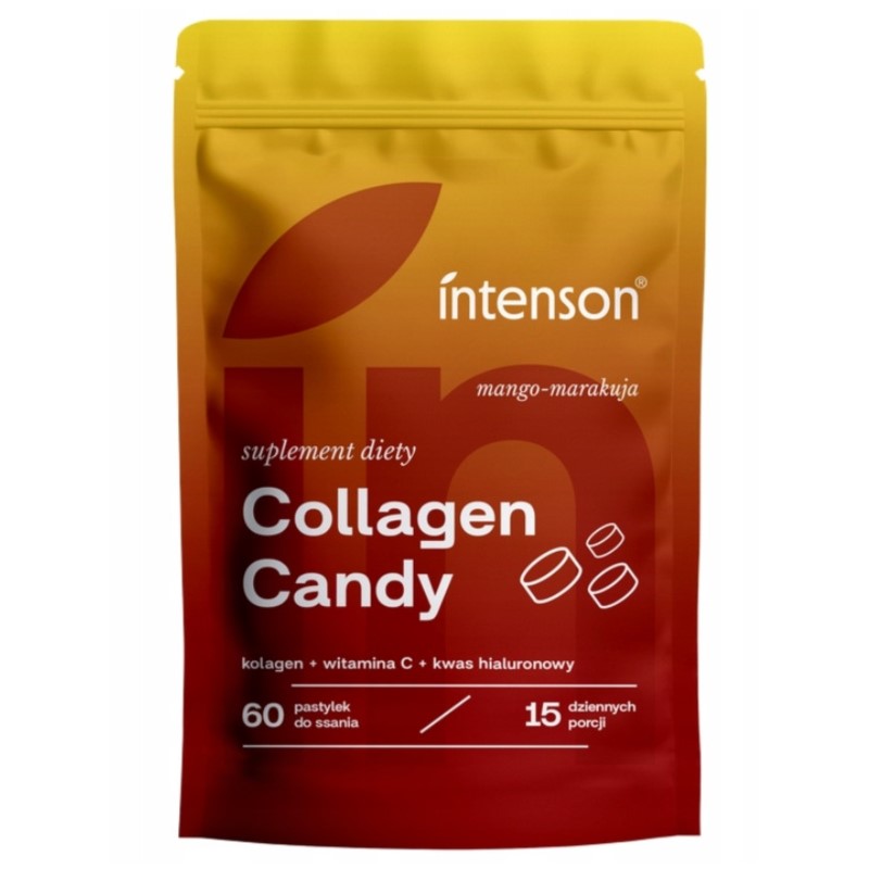Intenson Collagen Candy Mango-Marakuja 60 tab.