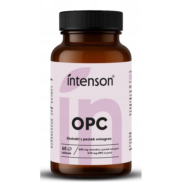 Intenson OPC Ekstrakt z pestek winogron 60 k Intenson OPC Ekstrakt z pestek winogron 60 k