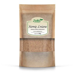 Ziółko Siemię Lniane brązowe mielone 200 g