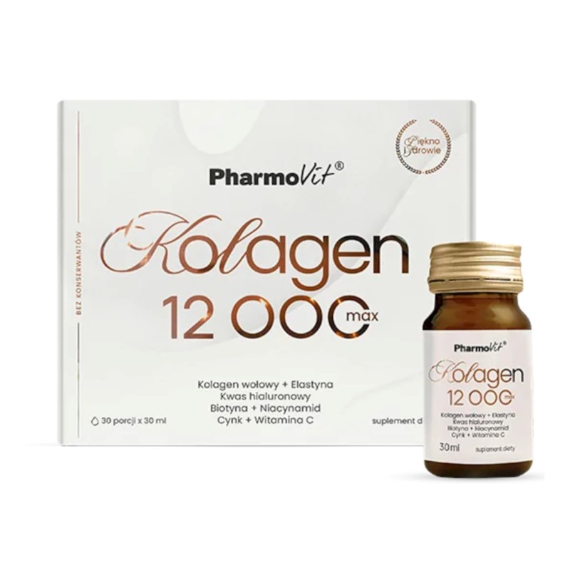 Pharmovit Kolagen 12 000 max 30 szt. X 30 ml Pharmovit Kolagen 12 000 max 30 szt. X 30 ml